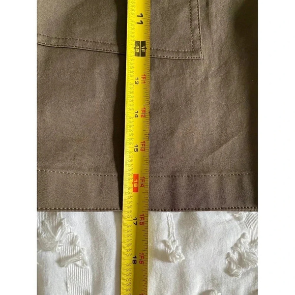 Theory Skirt Women’s Small Stitched Pocket A-line Utility - Picture 6 of 8